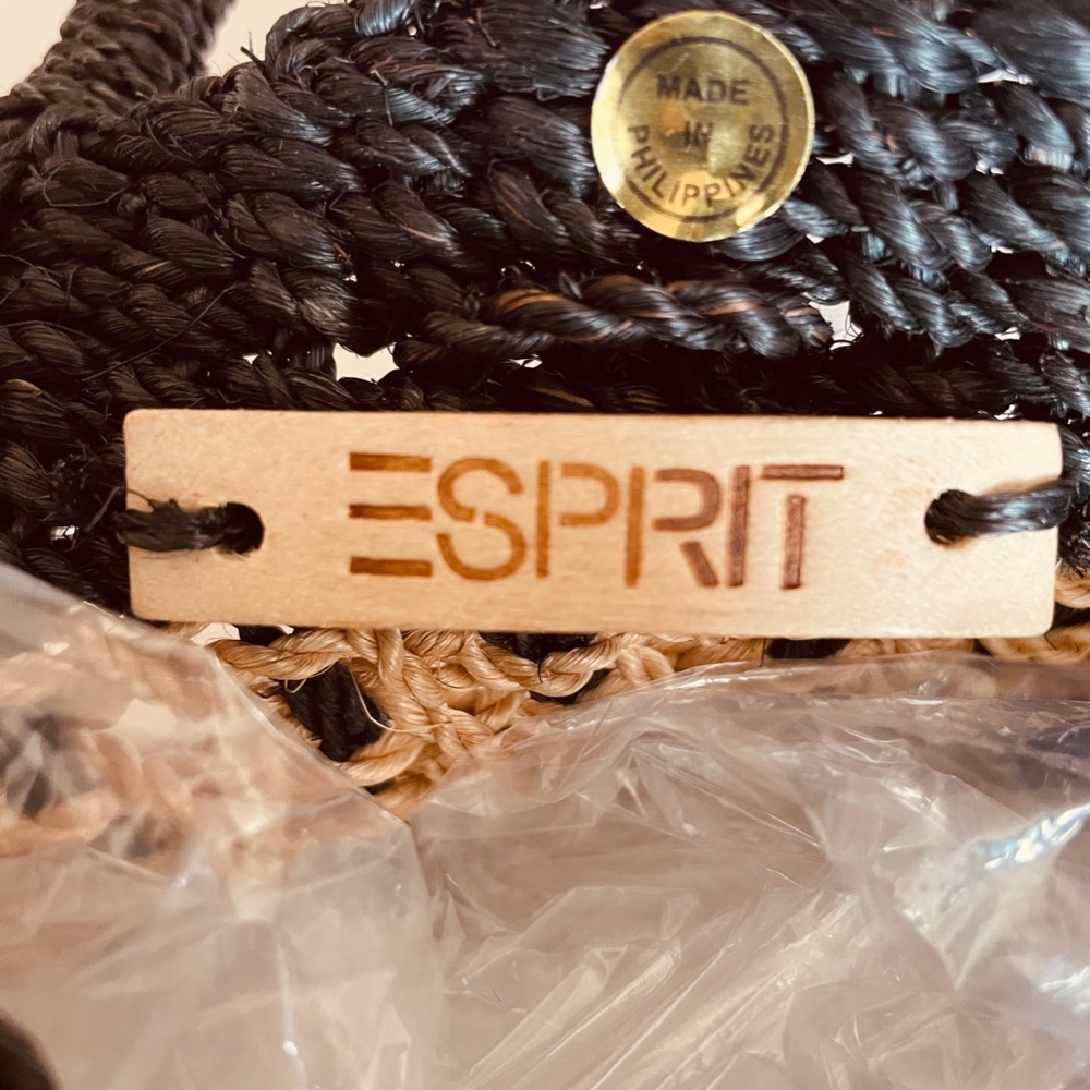 Esprit raffia handbag - Picture 7 of 7